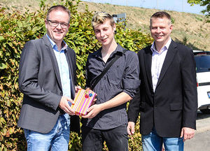 v.l.n.r.: Andreas Fink, Lucas Mertineit und Denny Fröhlich